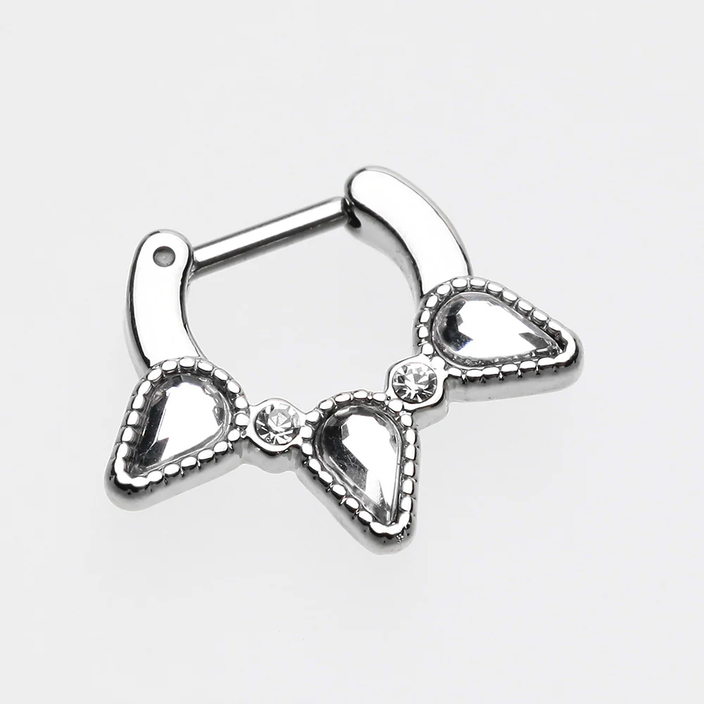 Sparkle Trident Septum Clicker* - Image 3