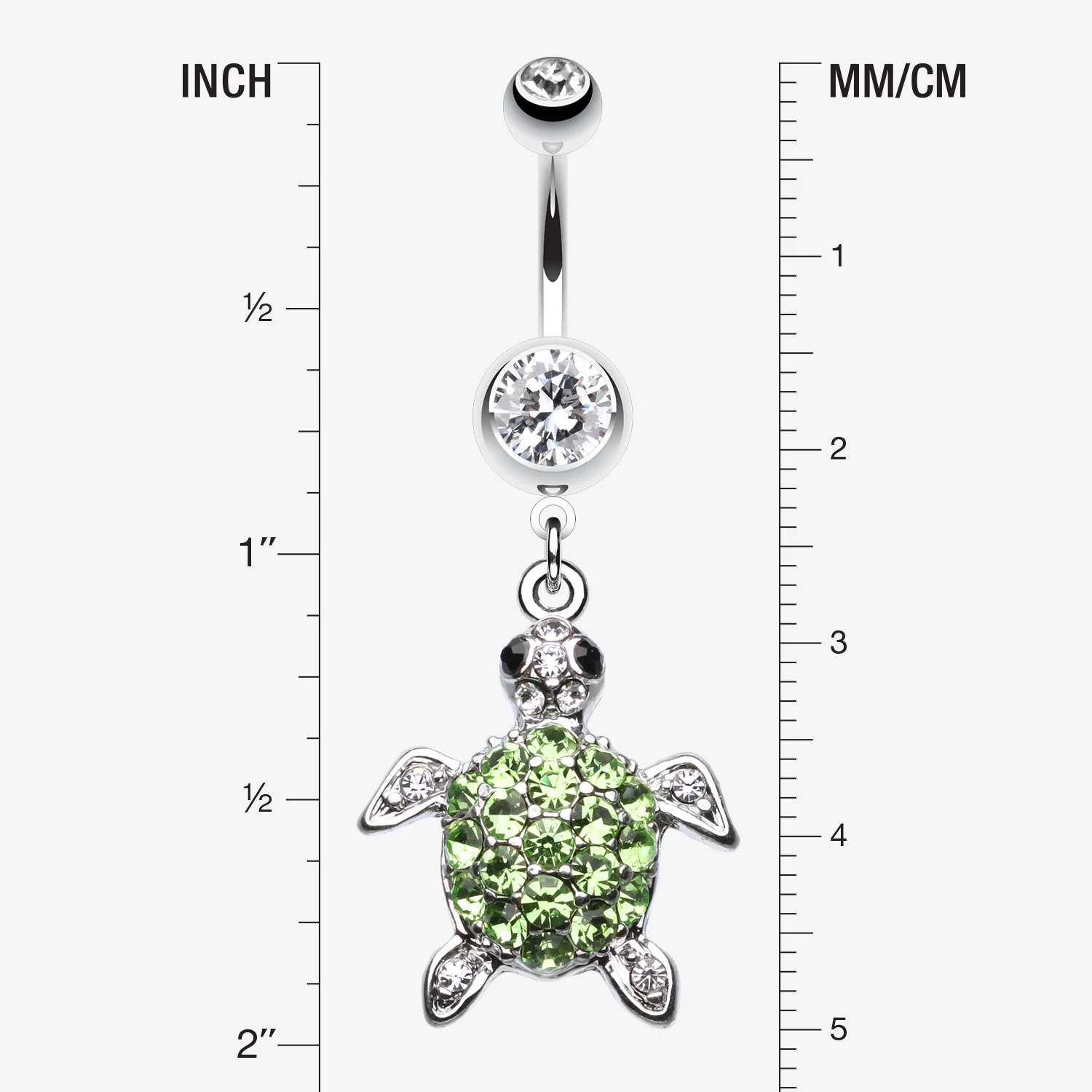 Under the Sea Turtle Belly Button Ring - Image 2