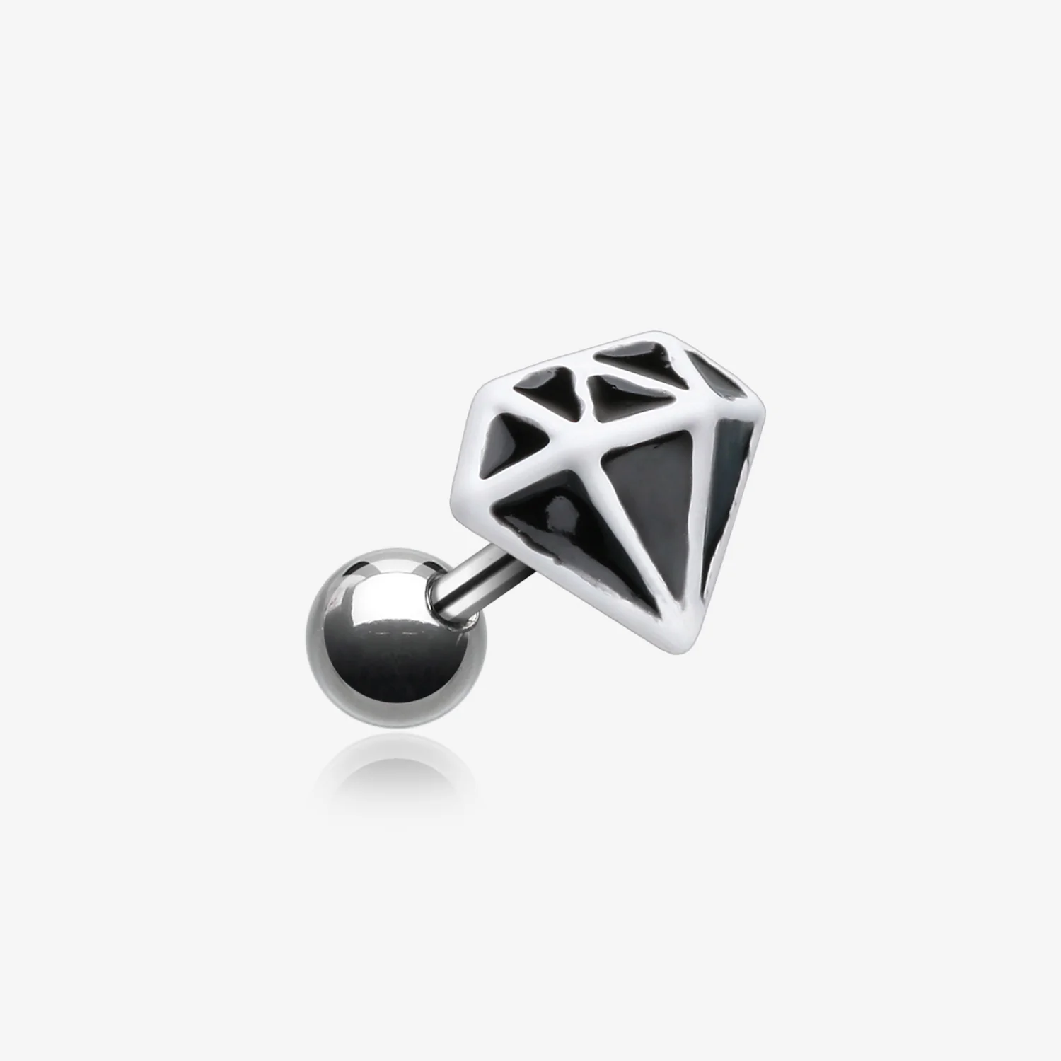 Urban Diamond Cartilage Tragus Earring